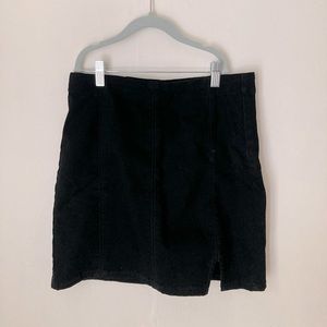 Free People black skirt